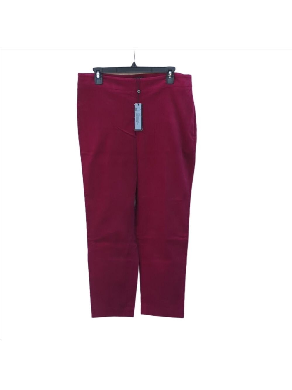 New Talbots  Pans, Size‎ 12 Petit, Burgundy Color
